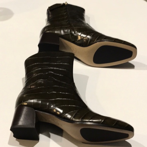 New M.Gemi Boots Olive Green - Picture 4 of 13